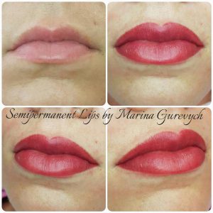 Lips, lip tattoo - semi permanent makeup
