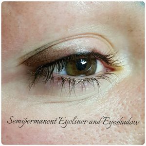 Poweder eyebrows, eyelid shadow tattoo, eyebrow tattoo, semi permanent makeup