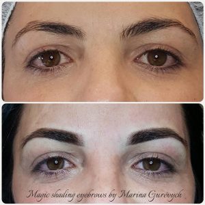 magic brows, brows shading tattoo