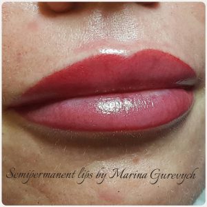 magic lips, lip tattoo